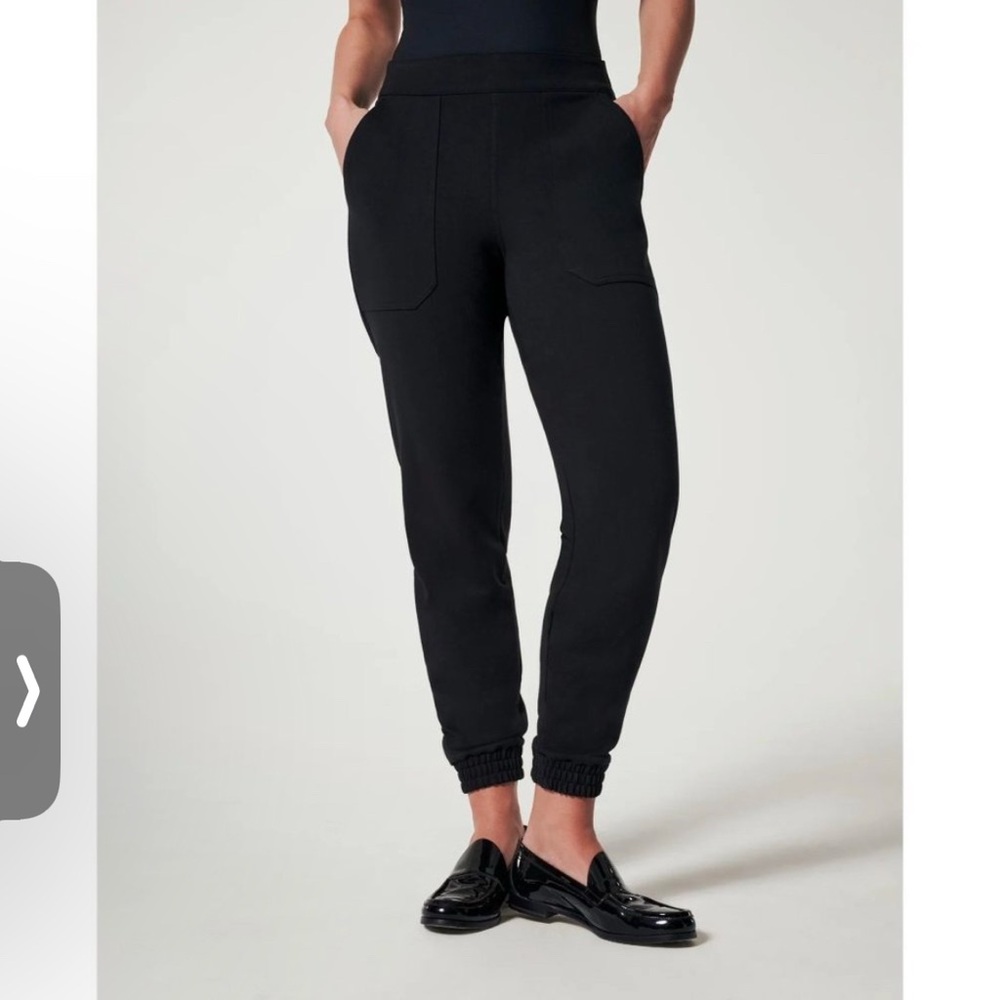 SPANX Women's The Perfect Pant Jogger 20350R -  Black Size Medium